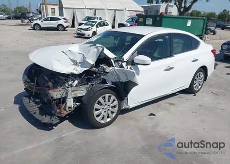 2017 Nissan Sentra Sv из США, поврежденный, VIN 3N1AB7AP4HL721264